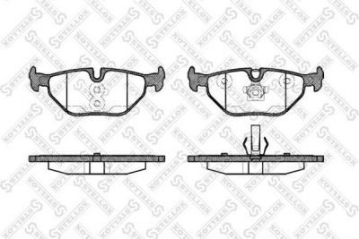 Stellox 276 040BL-SX комплект тормозных колодок, дисковый тормоз на MG MG ZT- T