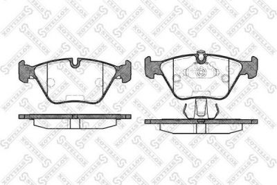 STELLOX КОМПЛЕКТ ТОРМОЗНЫХ КОЛОДОК, ДИСКОВЫЙ ТОРМОЗ (281 025B-SX)