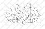 Stellox 29-99199-SX вентилятор, охлаждение двигателя на FORD TRANSIT c бортовой платформой/ходовая часть (E_ _)