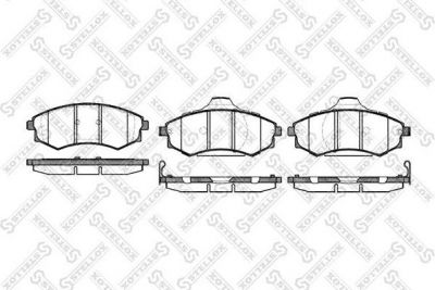 STELLOX КОМПЛЕКТ ТОРМОЗНЫХ КОЛОДОК, ДИСКОВЫЙ ТОРМОЗ (329 092-SX)
