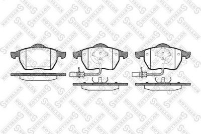 Stellox 401 022L-SX комплект тормозных колодок, дисковый тормоз на SKODA SUPERB (3U4)