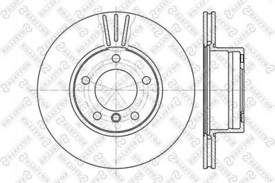 Stellox 6020-1536V-SX тормозной диск на 5 (E39)