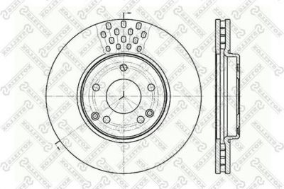 Stellox 6020-3341V-SX тормозной диск на MERCEDES-BENZ CLK (C208)