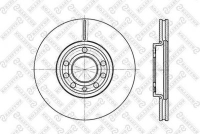 Stellox 6020-3645V-SX тормозной диск на SAAB 9-3 (YS3F)