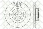 Stellox 6020-4412V-SX тормозной диск на SUBARU OUTBACK (BE, BH)