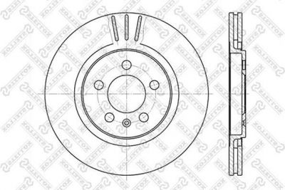 Stellox 6020-4735V-SX тормозной диск на VW PASSAT Variant (3A5, 35I)