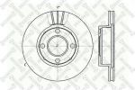 Stellox 6020-4738V-SX тормозной диск на AUDI 80 (8C, B4)