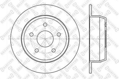 Stellox 6020-9304-SX тормозной диск на JEEP CHEROKEE (XJ)