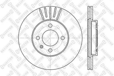 Stellox 6020-9934V-SX тормозной диск на VW LUPO (6X1, 6E1)