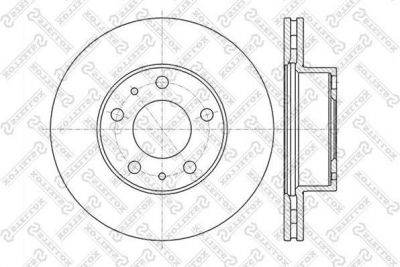 Stellox 6020-9945V-SX тормозной диск на FIAT DUCATO c бортовой платформой/ходовая часть (230)