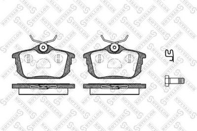 Stellox 616 002L-SX комплект тормозных колодок, дисковый тормоз на VOLVO V40 универсал (VW)