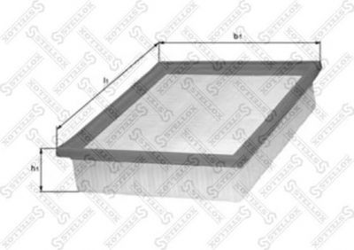 Stellox 71-00678-SX воздушный фильтр на HYUNDAI PORTER пикап