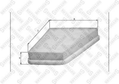 Stellox 71-10181-SX фильтр, воздух во внутренном пространстве на AUDI TT (8J3)