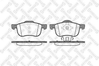 Stellox 724 000BL-SX комплект тормозных колодок, дисковый тормоз на VOLVO S80 I (TS, XY)