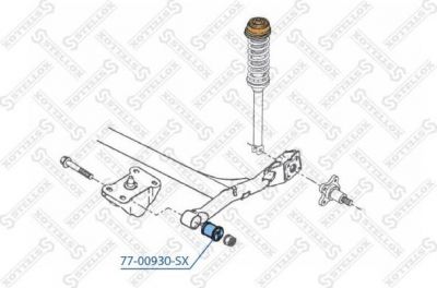 Stellox 77-00930-SX подвеска, рычаг независимой подвески колеса на FORD FIESTA IV (JA_, JB_)