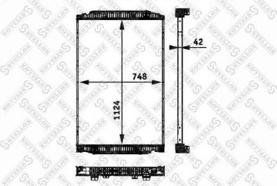 STELLOX Радиатор, охлаждение двигателя (81-03302-SX)