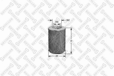 Stellox 81-21007-SX воздушный фильтр на MERCEDES-BENZ MK