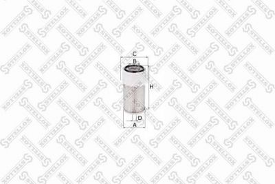 Stellox 81-21043-SX воздушный фильтр на INTERNATIONAL HARV. Maxxum