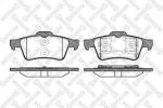 Stellox 853 000BL-SX комплект тормозных колодок, дисковый тормоз на RENAULT MEGANE II (BM0/1_, CM0/1_)
