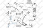 Stellox 89-73006-SX опора, стабилизатор на OPEL VECTRA A (86_, 87_)