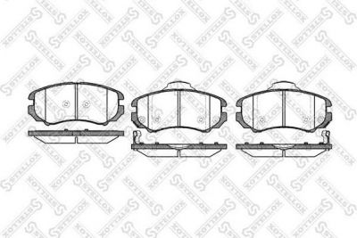 Stellox 964 002BL-SX комплект тормозных колодок, дисковый тормоз на KIA SPORTAGE (JE_, KM_)