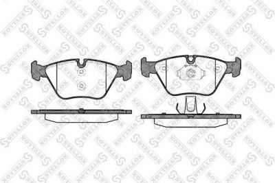 Stellox 974 000BL-SX комплект тормозных колодок, дисковый тормоз на 3 кабрио (E46)