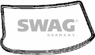 SWAG 10 90 8882 прокладка, ветровое стекло на MERCEDES-BENZ S-CLASS (W116)