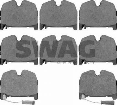 SWAG 10 91 6534 комплект тормозных колодок, дисковый тормоз на MERCEDES-BENZ CLS (C219)