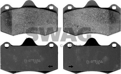 SWAG 30 11 6207 комплект тормозных колодок, дисковый тормоз на SEAT IBIZA V ST (6J8, 6P8)