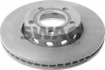SWAG 30 91 1204 тормозной диск на AUDI 80 (8C, B4)