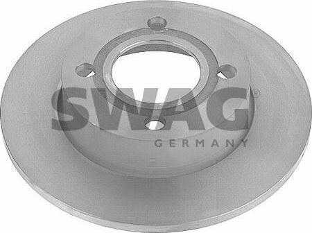 SWAG 30 91 1395 тормозной диск на AUDI 100 (44, 44Q, C3)