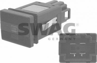 SWAG 30 91 7874 выключатель, обогреватель заднего стекла на VW GOLF III (1H1)