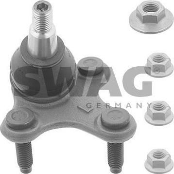 SWAG 30931485 Шар. опора лев. Audi A3, Seat Leon, VW Passat 03>