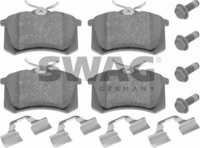 SWAG 32 91 6052 комплект тормозных колодок, дисковый тормоз на VW PASSAT Variant (3A5, 35I)