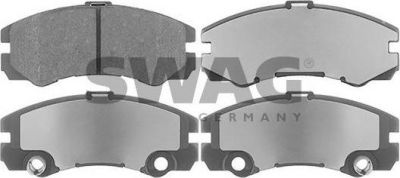 SWAG 40 11 6157 комплект тормозных колодок, дисковый тормоз на OPEL FRONTERA B (6B_)