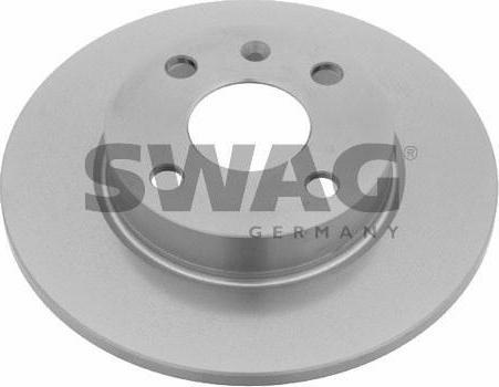 SWAG 40 92 3553 тормозной диск на OPEL CORSA C фургон (F08, W5L)