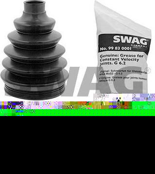 SWAG 40 93 1488 комплект пылника, приводной вал на OPEL CORSA C (F08, F68)