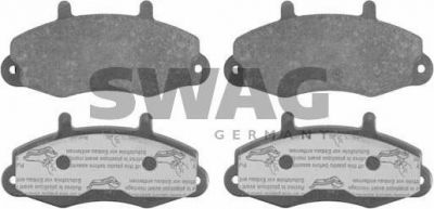 SWAG 50 91 6037 комплект тормозных колодок, дисковый тормоз на FORD TRANSIT c бортовой платформой/ходовая часть (E_ _)