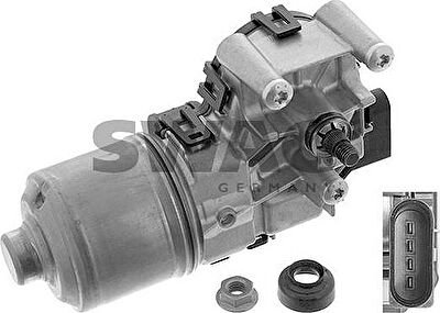 SWAG 50 94 8303 двигатель стеклоочистителя на FORD FIESTA VI