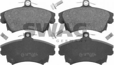 SWAG 55 91 6214 комплект тормозных колодок, дисковый тормоз на VOLVO V40 универсал (VW)