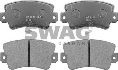 SWAG 60 11 6183 комплект тормозных колодок, дисковый тормоз на RENAULT TRAFIC фургон (TXX)