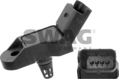 SWAG 62 93 7880 датчик, давление во впускном газопроводе на CITROEN BERLINGO (B9)