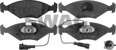 SWAG 70 11 6052 комплект тормозных колодок, дисковый тормоз на FIAT PALIO Weekend (178DX)