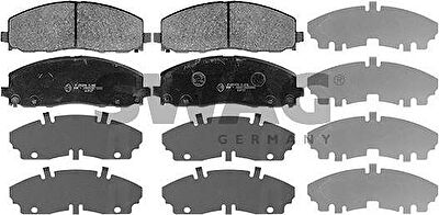 SWAG 70 11 6061 комплект тормозных колодок, дисковый тормоз на FIAT FREEMONT (JC_, JF_)