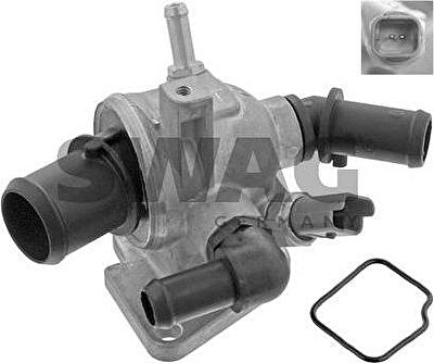 SWAG 70 93 6284 корпус термостата на FIAT DOBLO Cargo (223)