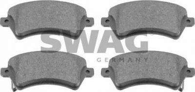 SWAG 81 91 6539 комплект тормозных колодок, дисковый тормоз на TOYOTA COROLLA Liftback (_E11_)
