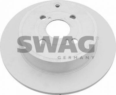 SWAG 81 92 6063 тормозной диск на TOYOTA COROLLA Liftback (_E11_)