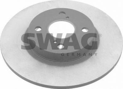 SWAG 81 92 6111 тормозной диск на TOYOTA COROLLA (_E11_)