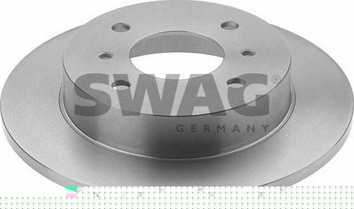 SWAG 82 91 5895 тормозной диск на NISSAN PRIMERA (P10)