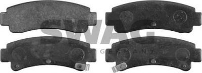 SWAG 82 91 6270 комплект тормозных колодок, дисковый тормоз на NISSAN SUNNY III Liftback (N14)